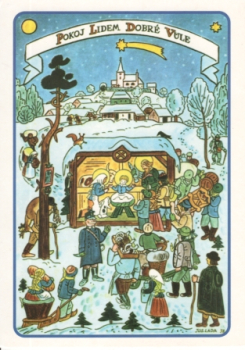České vánoce 28 1990 95 004 ● - Josef Lada